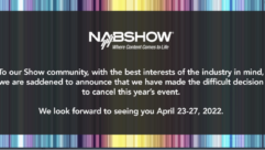 NAB Show cancelled